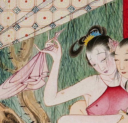 桓仁-迫于无奈胡也佛画出《金瓶梅秘戏图》，却因此成名，其绘画价值不可估量